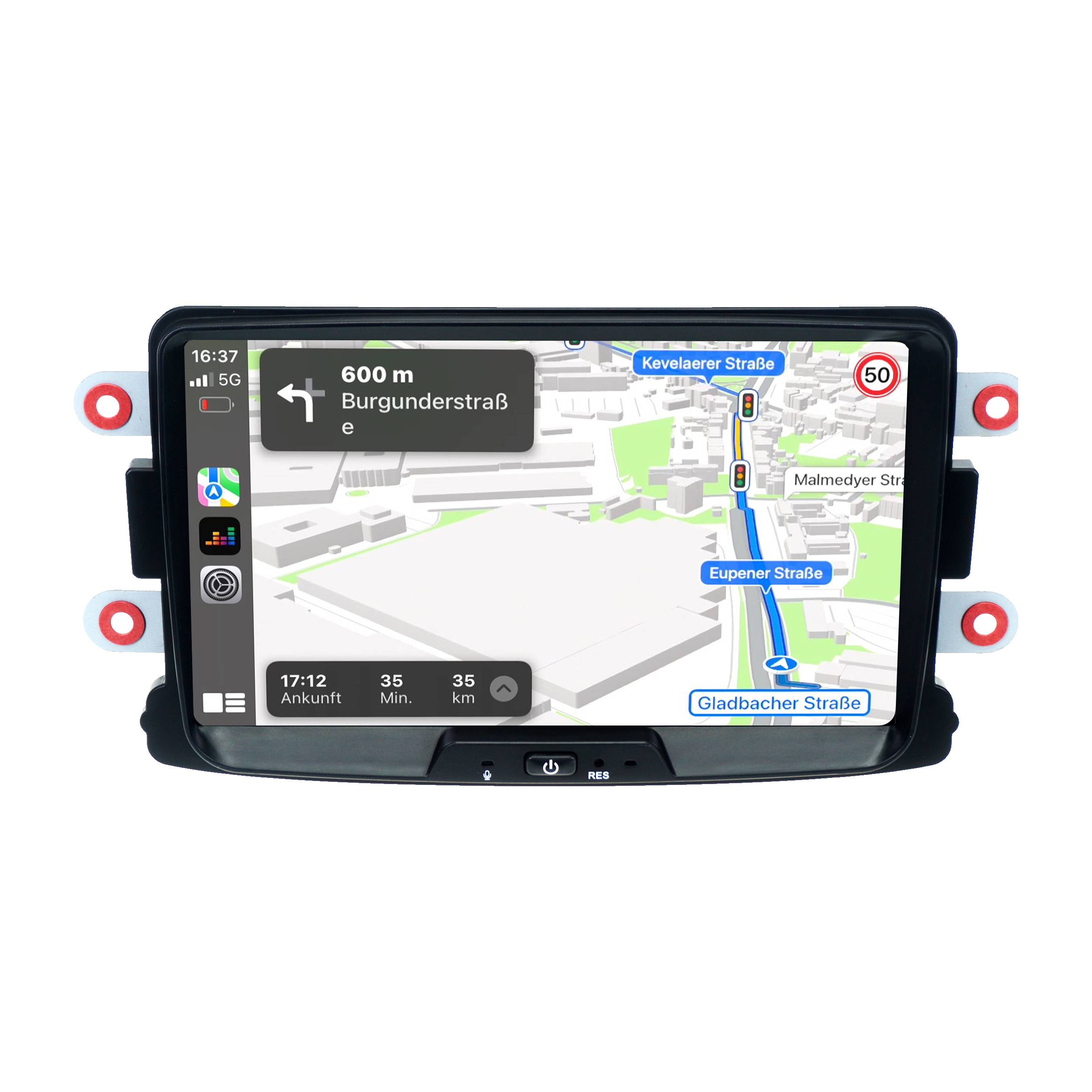 Für Renault Dacia Duster Sandero Captur 8" Touch Android Autoradio GPS CarPlay