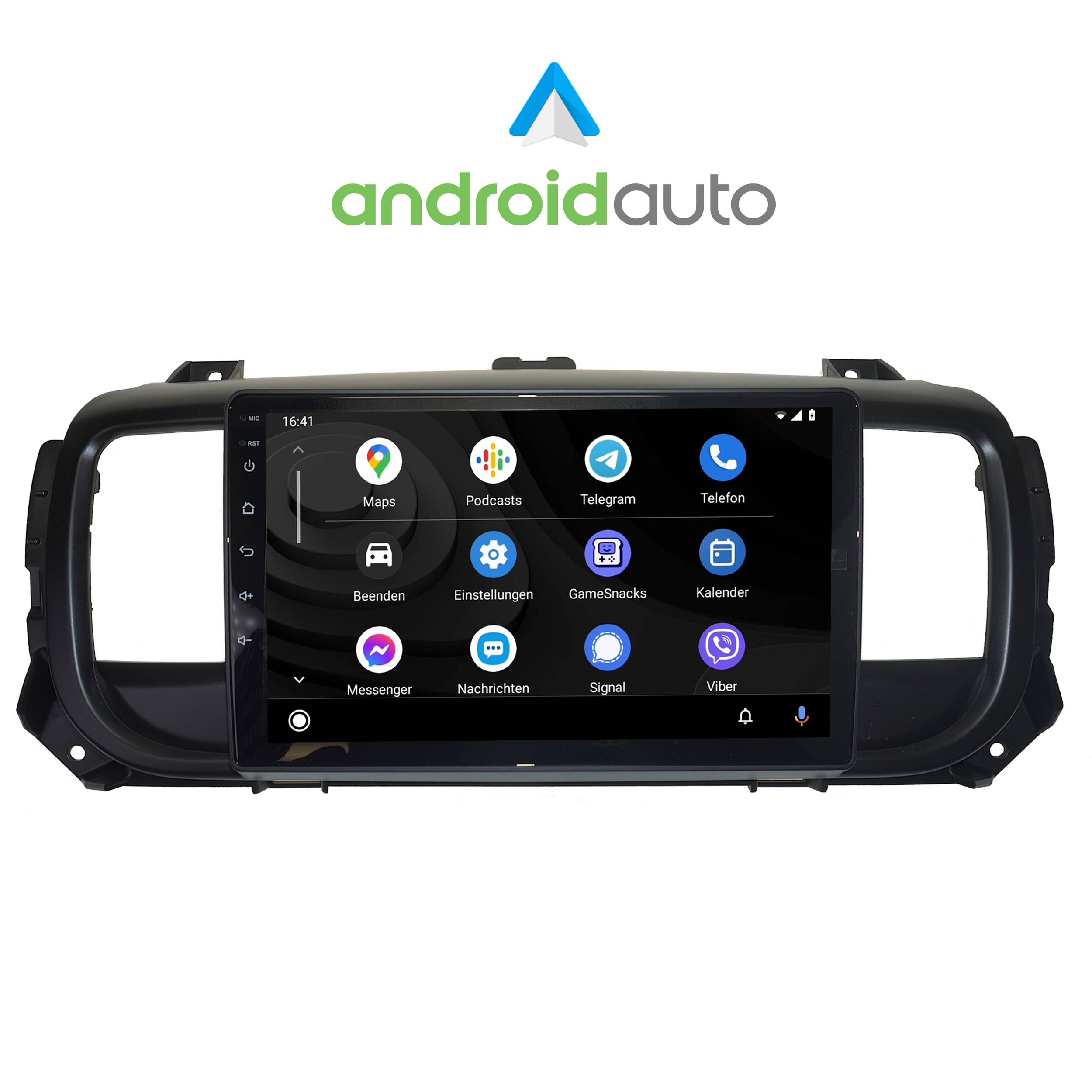 Für Peugeot Traveller 9" 16-24 Touchhscreen Android Autoradio GPS Navi CarPlay