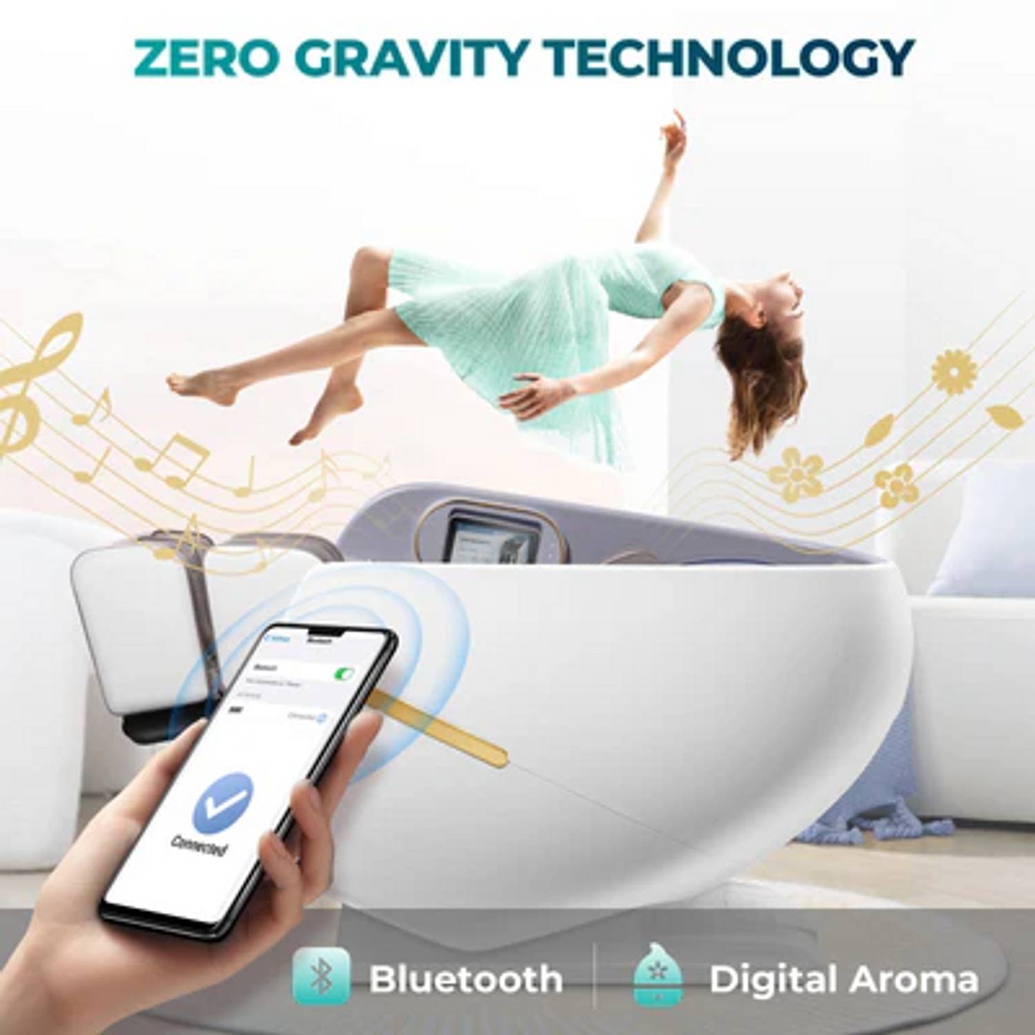 NAIPO Massage Chair NP-S80 White