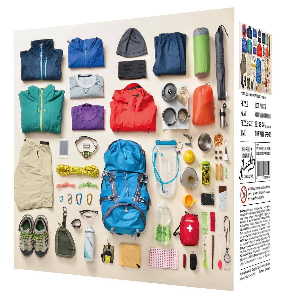KYL00853 - High Quality Puzzle Climbing Gear (1000 Teile) (GB)