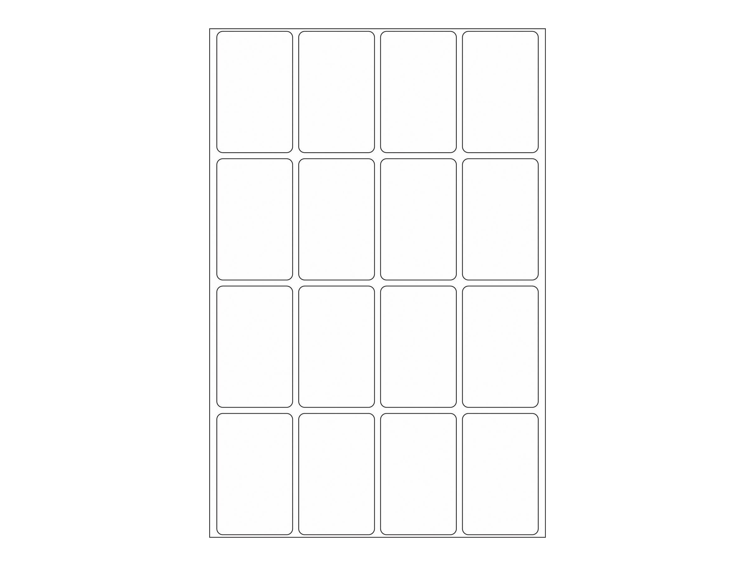 HERMA - Papier - selbstklebend - weiß - 25 x 40 mm 512 Etikett(en) (32 Bogen x 16)