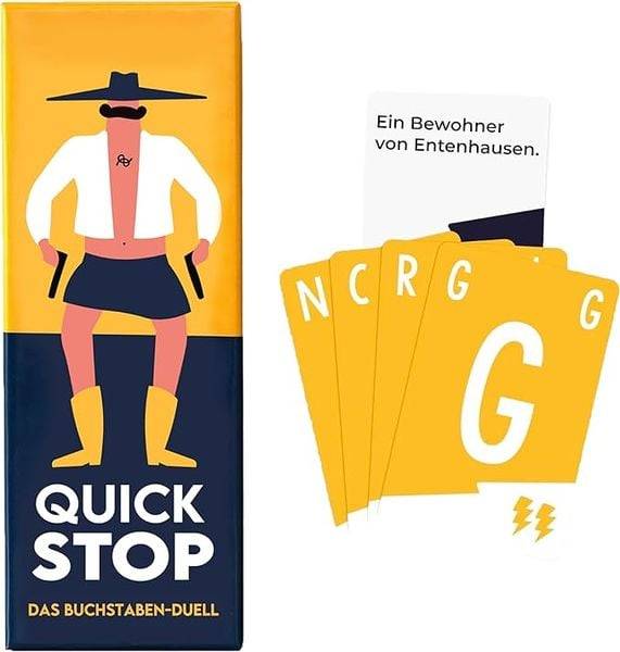 QuickStop - Das Buchstaben-Duell