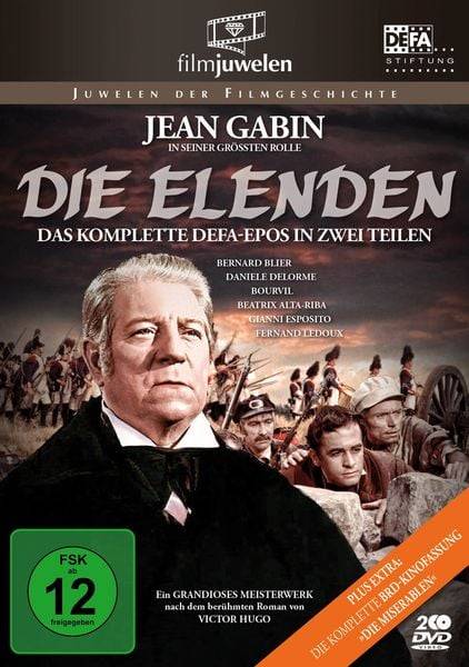 Die Elenden / Die Miserablen - Der legendäre Kino-Zweiteiler (DEFA Filmjuwelen) (2 DVDs)