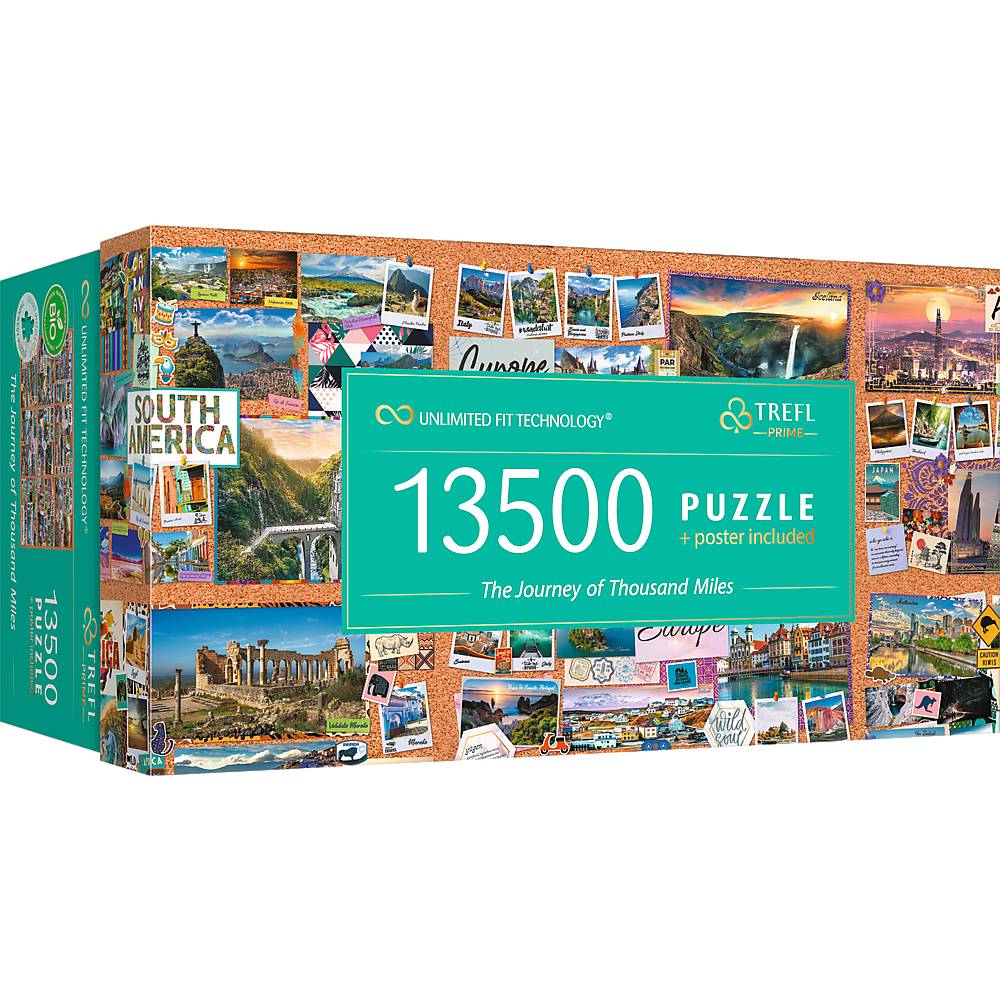 Reise von tausend Meilen - UFT Puzzle 13500 Teile