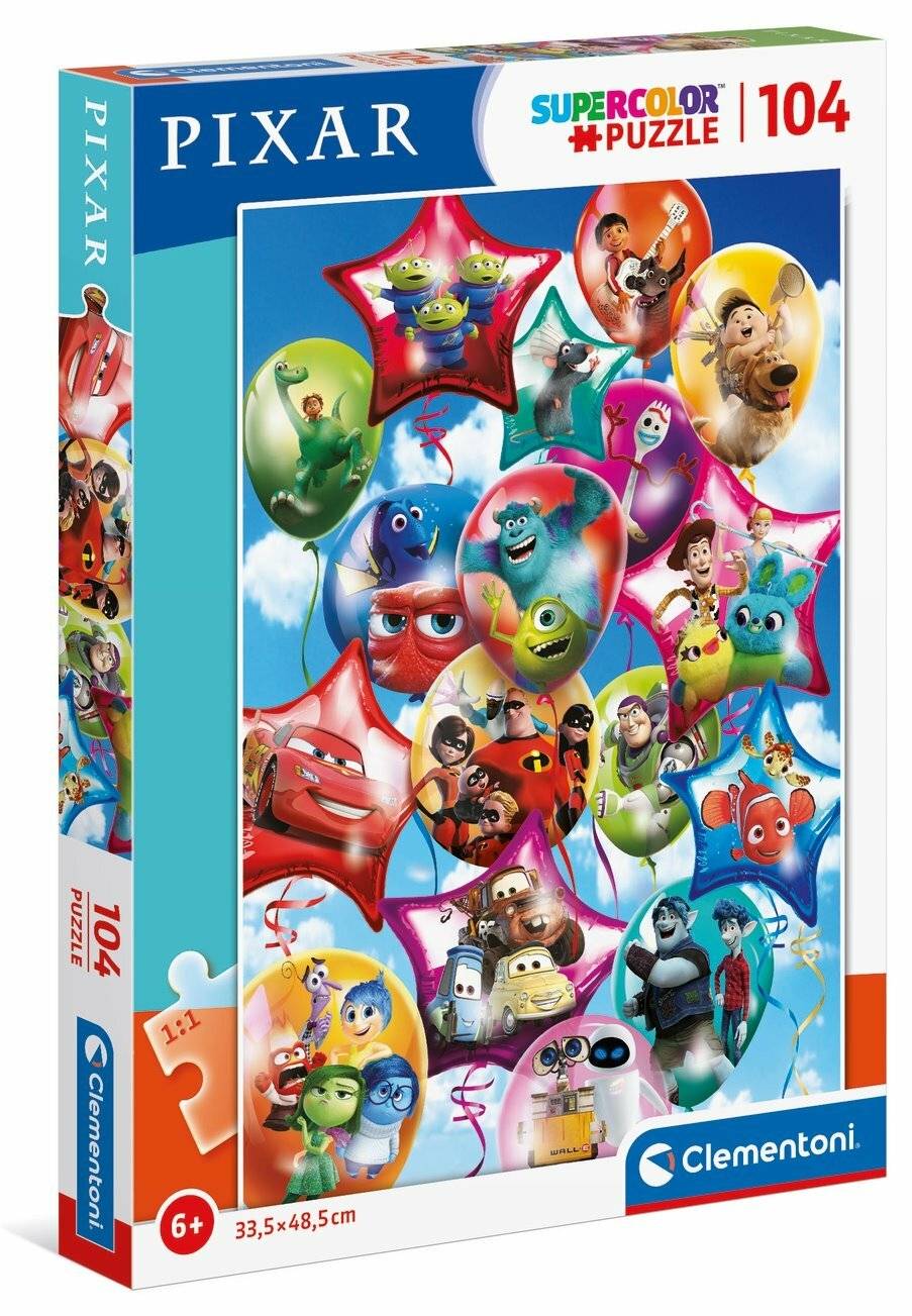 Disney Pixar Party-Puzzle 104teilig