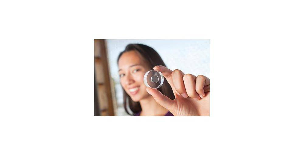 magnetoplan Magnet Design 25 x 11 mm (D. x H) 2,5kg Acryl transparent