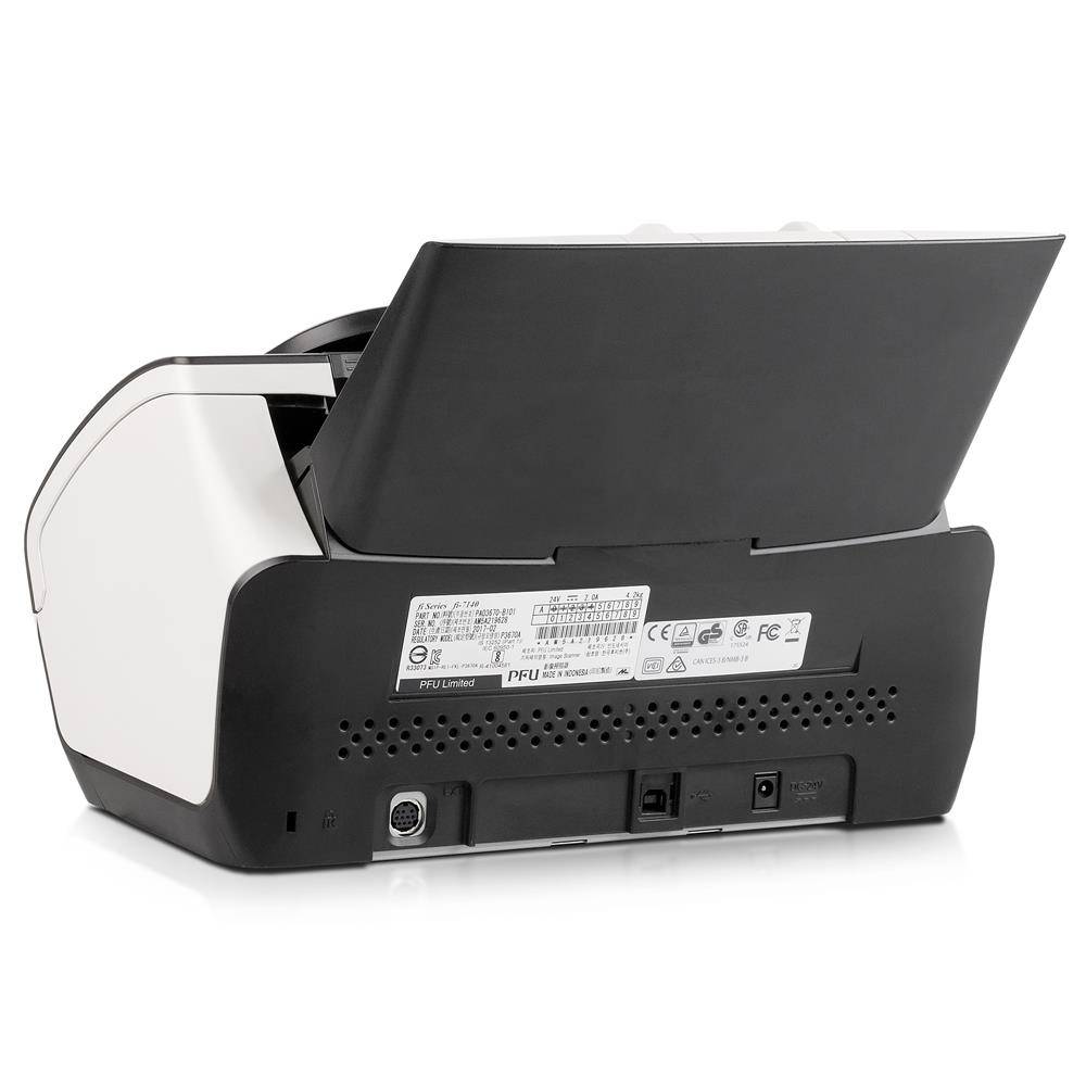 Fujitsu fi-7140 (Refurbished) Dokumentenscanner (40 S/min. farbe, 600 dpi, ADF, Duplex, USB-B, TWAIN u. ISIS)