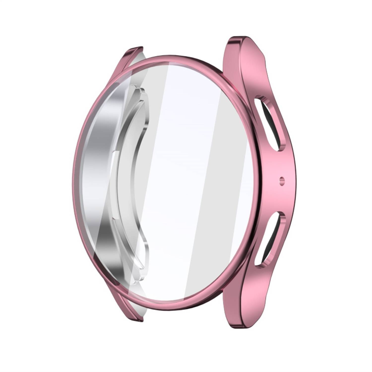 Für Samsung Galaxy Watch 7 40mm Full Cover Watch TPU Hülle Case Pink