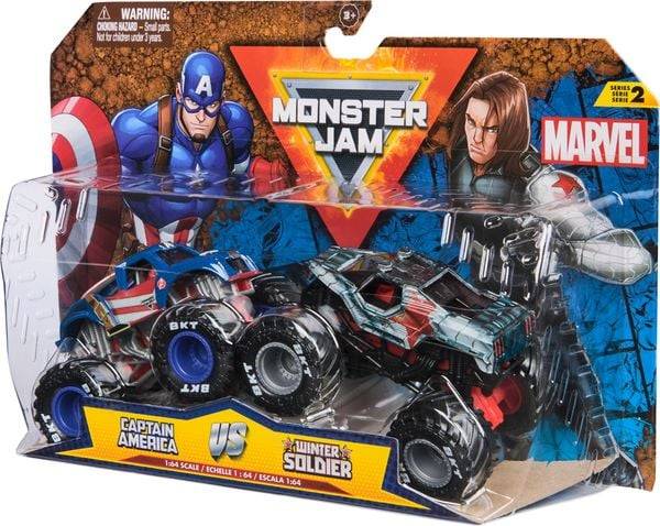 Spin Master - Monster Jam 2 - Pack 1:64 Marvel