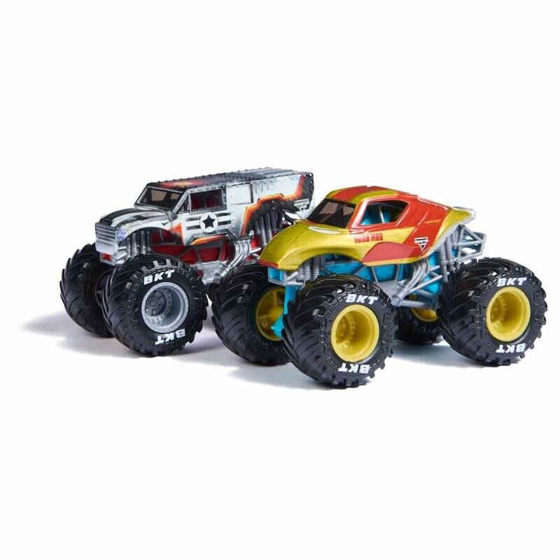 Spin Master Monster Jam - 2-Pack 1:64 - Marvel
