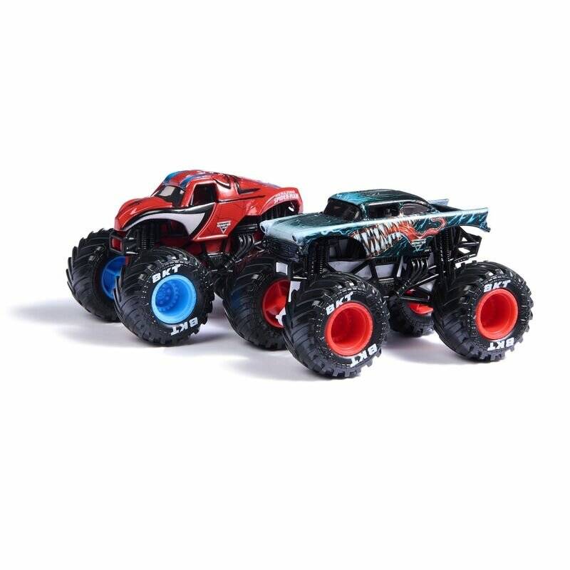 Spin Master Monster Jam - 2-Pack 1:64 - Marvel