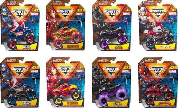 Spin Master - Monster Jam - Single 1:64 Marvel