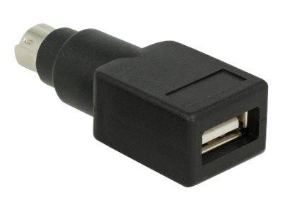 DELOCK Adapter PS/2 St > USB-A Bu Multimedia-Technik