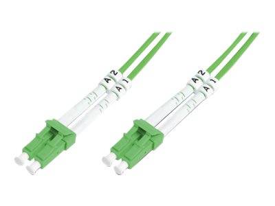 DIGITUS LWL Patchkabel LC -> LC 2.00m Multimode Duplex OM5 Multimedia-Technik Lichtwellenleiterkab