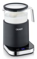 GRAEF - MS902 Glas-Milchaufschäumer schwarz matt