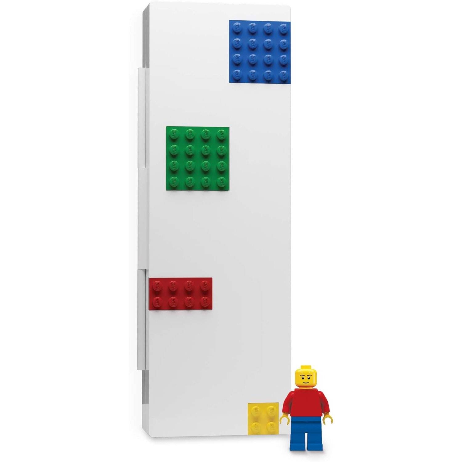 Lego Schreibwaren-Briefkasten mit 4 Bausteinen und Minifigur