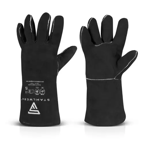 STAHLWERK Schweißerschutzhandschuhe extra robuste Hitzeschutzhandschuhe STAHLWERK Schweißerschutzhandschuhe extra robuste Hitzeschutzhandschuhe