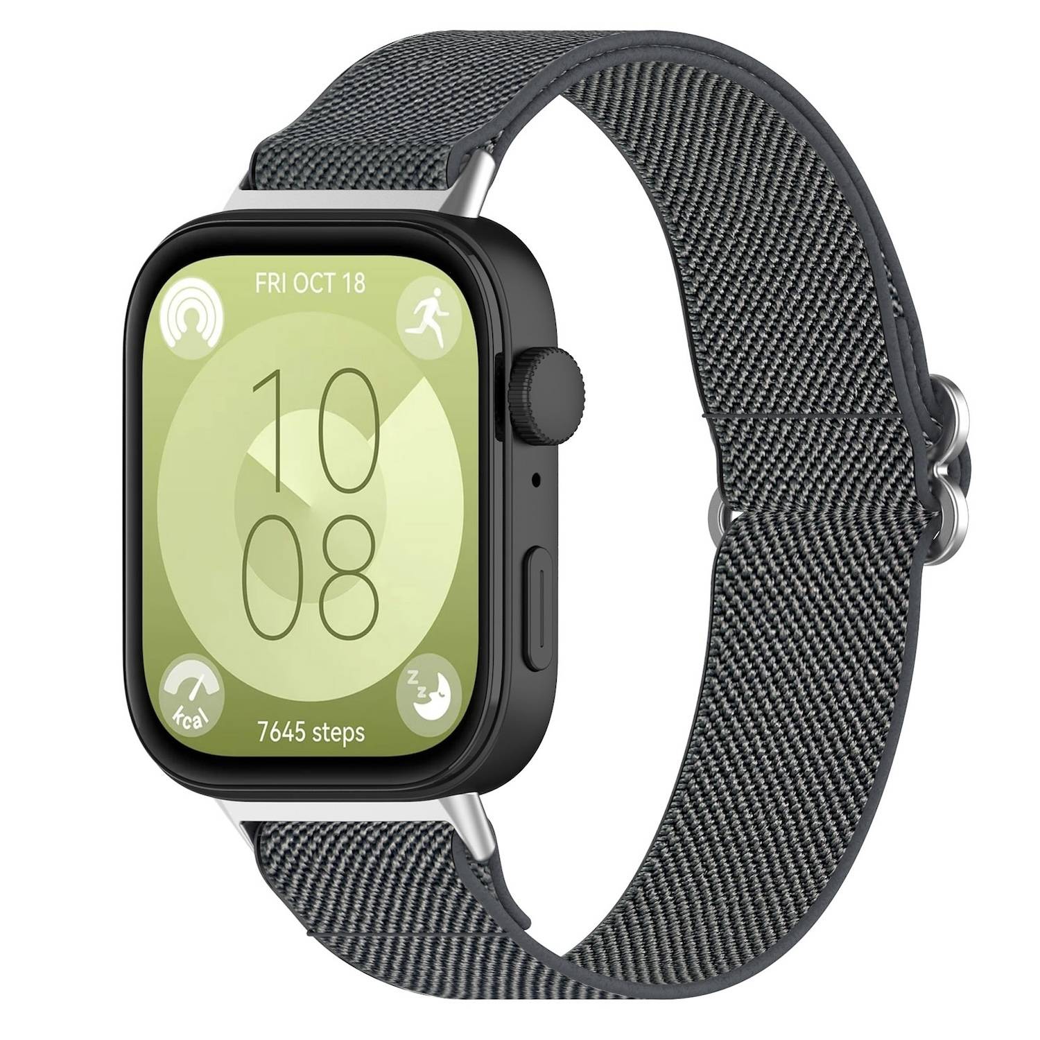 Für Huawei Watch Fit 3 Elastisches Sport Nylon Armband Smart Ersatz M1