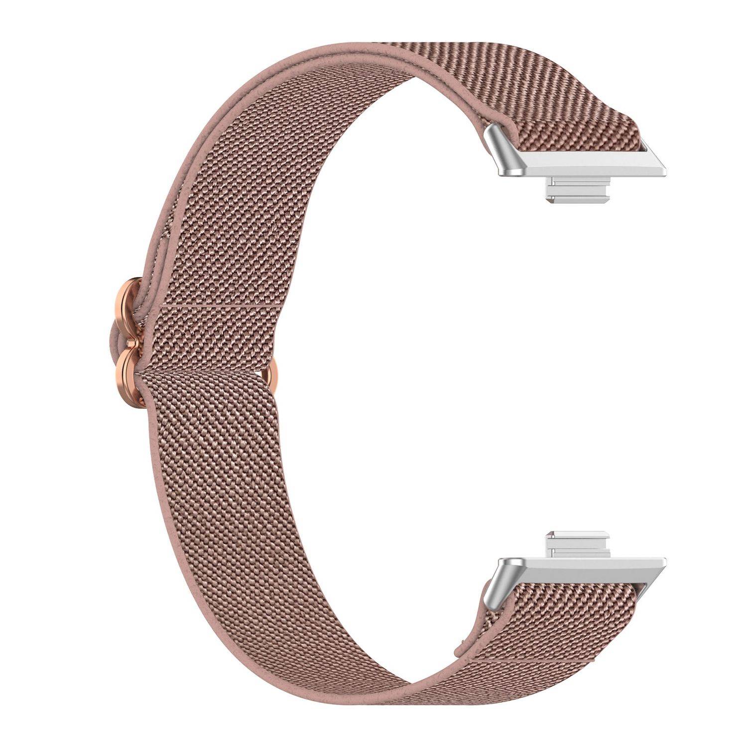Für Huawei Watch Fit 3 Elastisches Sport Nylon Armband Smart Ersatz M7
