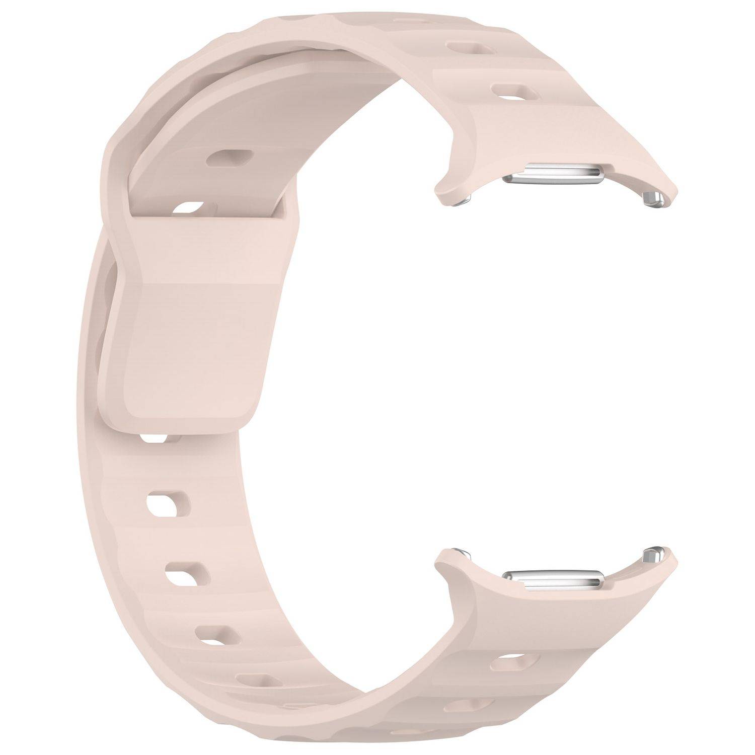 Für Samsung Galaxy Watch Ultra 47mm Solid Color Silikon Arm Band Rosa