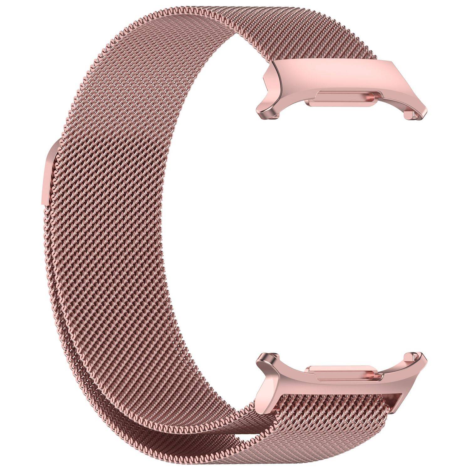 Für Samsung Galaxy Watch Ultra 47mm Metall Mesh Ersatz Armband Rosa