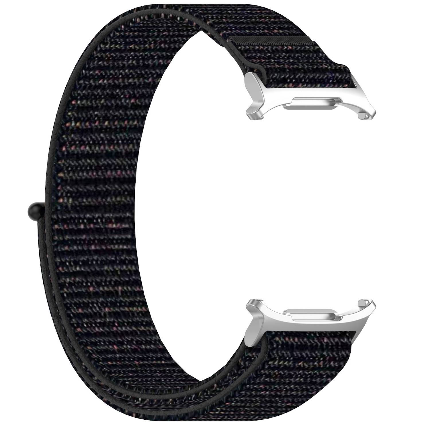 Für Samsung Galaxy Watch Ultra 47mm Nylon Klettverschluss Arm Band M1