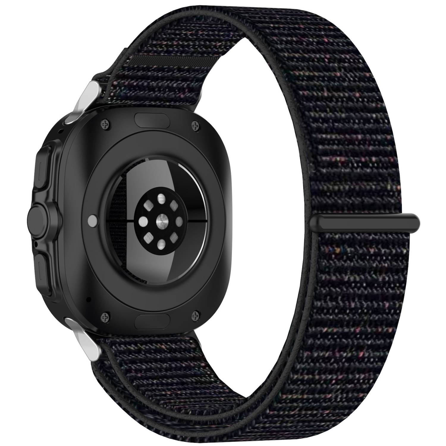 Für Samsung Galaxy Watch Ultra 47mm Nylon Klettverschluss Arm Band M1