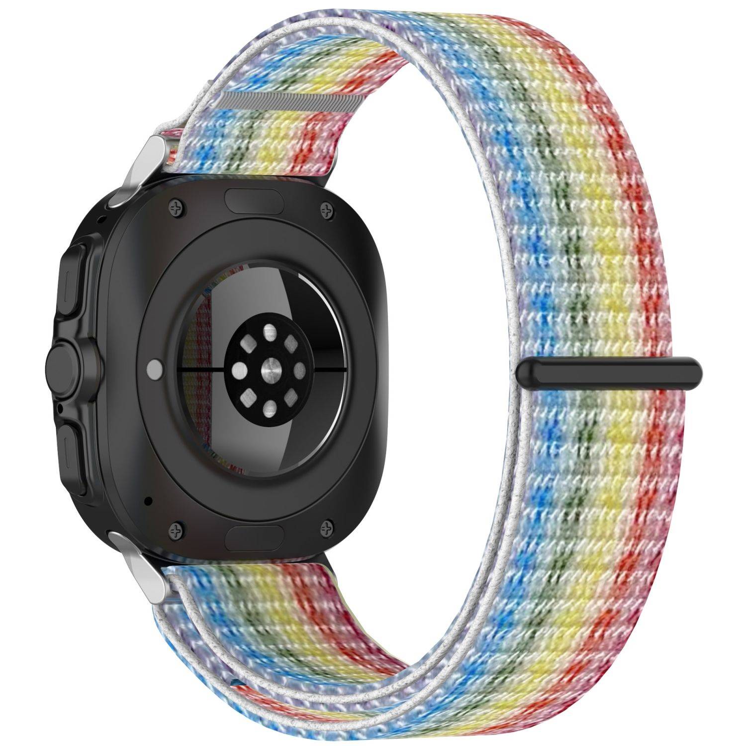 Für Samsung Galaxy Watch Ultra 47mm Nylon Klettverschluss Arm Band M3