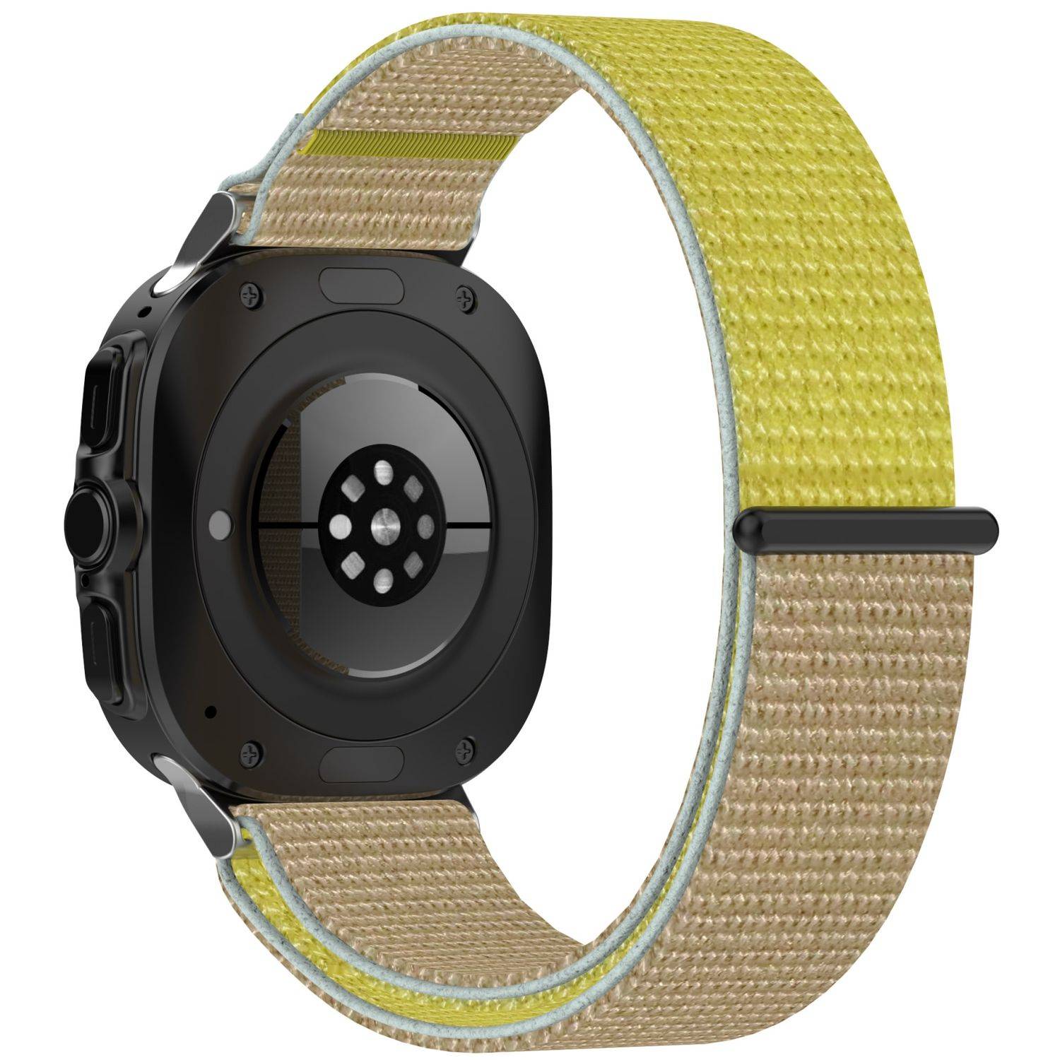 Für Samsung Galaxy Watch Ultra 47mm Nylon Klettverschluss Arm Band M7