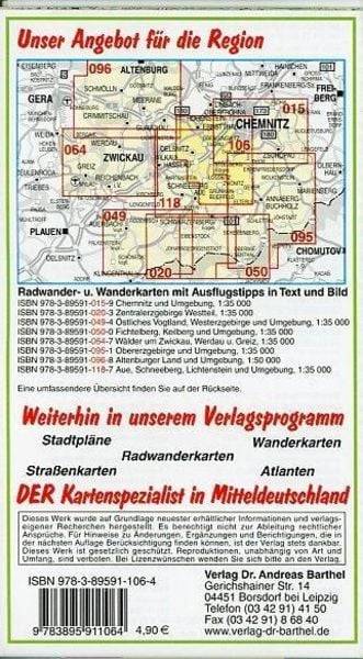 Stollberg, Oelsnitz, Lichtenstein und Umgebung 1 : 35000