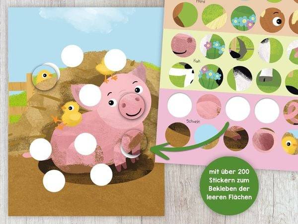 Meine Puzzle-Sticker – Bauernhof