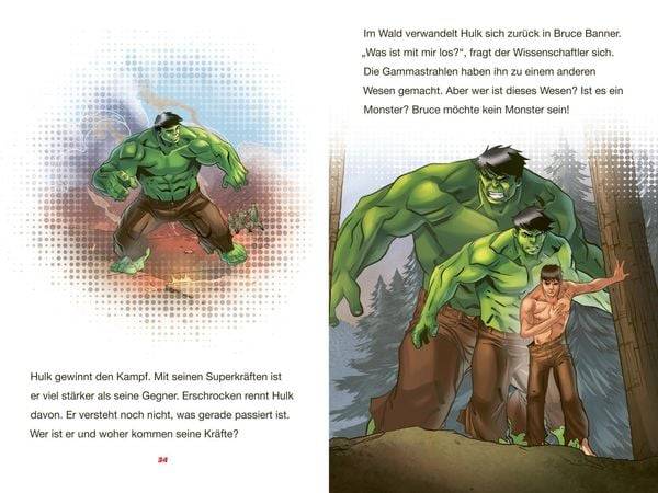 Marvel: Spannende Leseabenteuer
