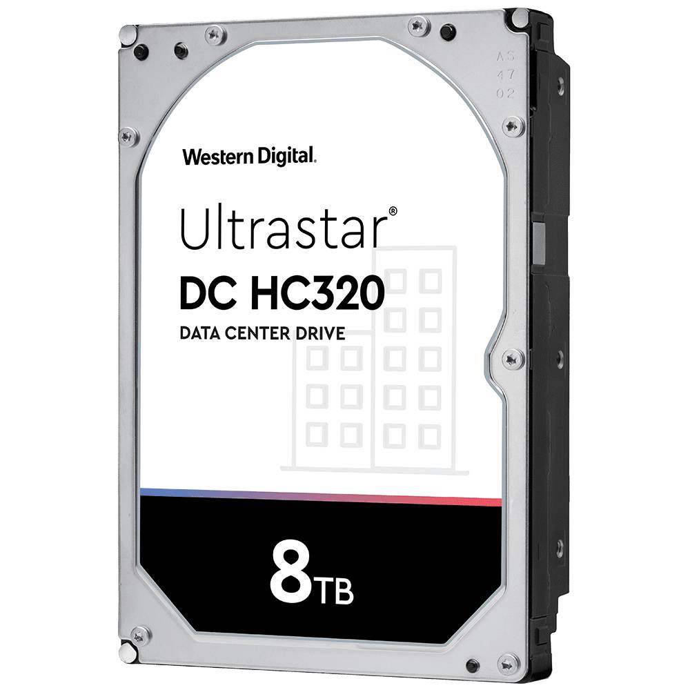 WD Ultrastar DC HC320 HUS728T8TALE6L4 - Festplatte - 8 TB - intern - 3.5"" (8.9 cm)