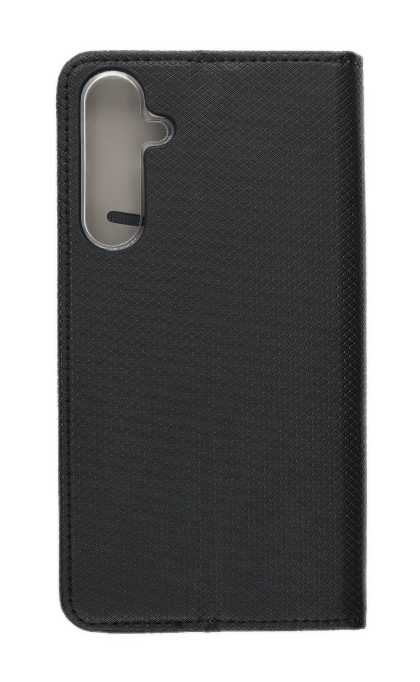 JAMCOVER Bookcase Texture Schwarz für Samsung Galaxy A55 5G - Handytasche mit Kartenfach und Standfunktion