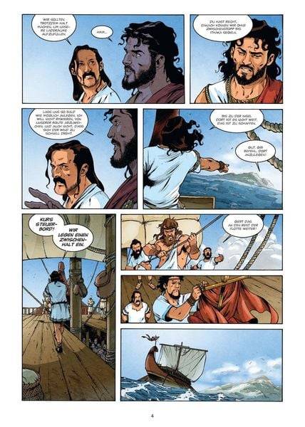 Mythen der Antike: Die Odyssee (Graphic Novel)