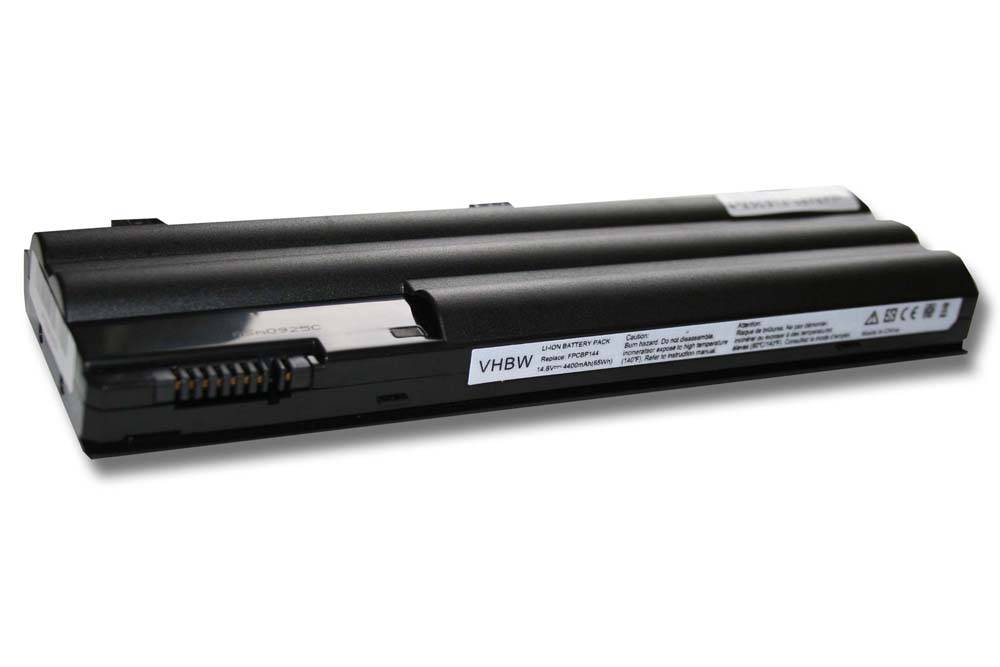 vhbw Akku Ersatz für FPCBP144, FPCBP144AP, S26391-F2592-L500 für Notebook (4400 mAh, 14,4 V, Li-Ion)