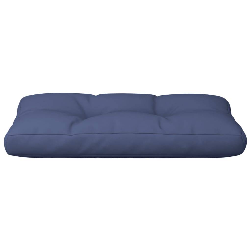 vidaXL Palettenkissen Marineblau 70x40x12 cm Oxford-Gewebe