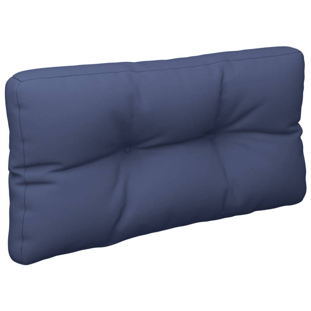 vidaXL Palettenkissen Marineblau 70x40x12 cm Oxford-Gewebe