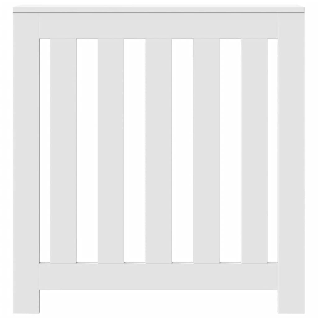 vidaXL Heizkörperverkleidung Weiß 78x20x82 cm Holzwerkstoff