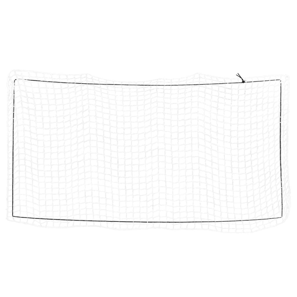 vidaXL Anhängernetz mit Gummiseil Weiß 7x3,5 m PP