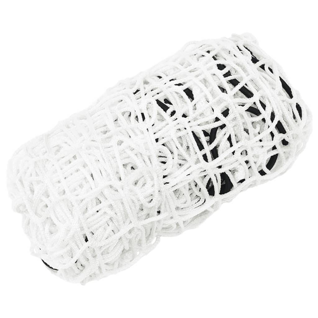 vidaXL Anhängernetz mit Gummiseil Weiß 7x3,5 m PP