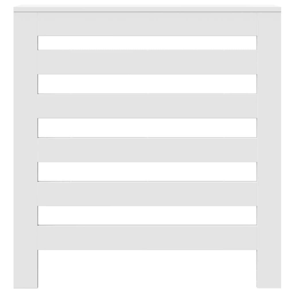 vidaXL Heizkörperverkleidung Weiß 78x20x82 cm Holzwerkstoff