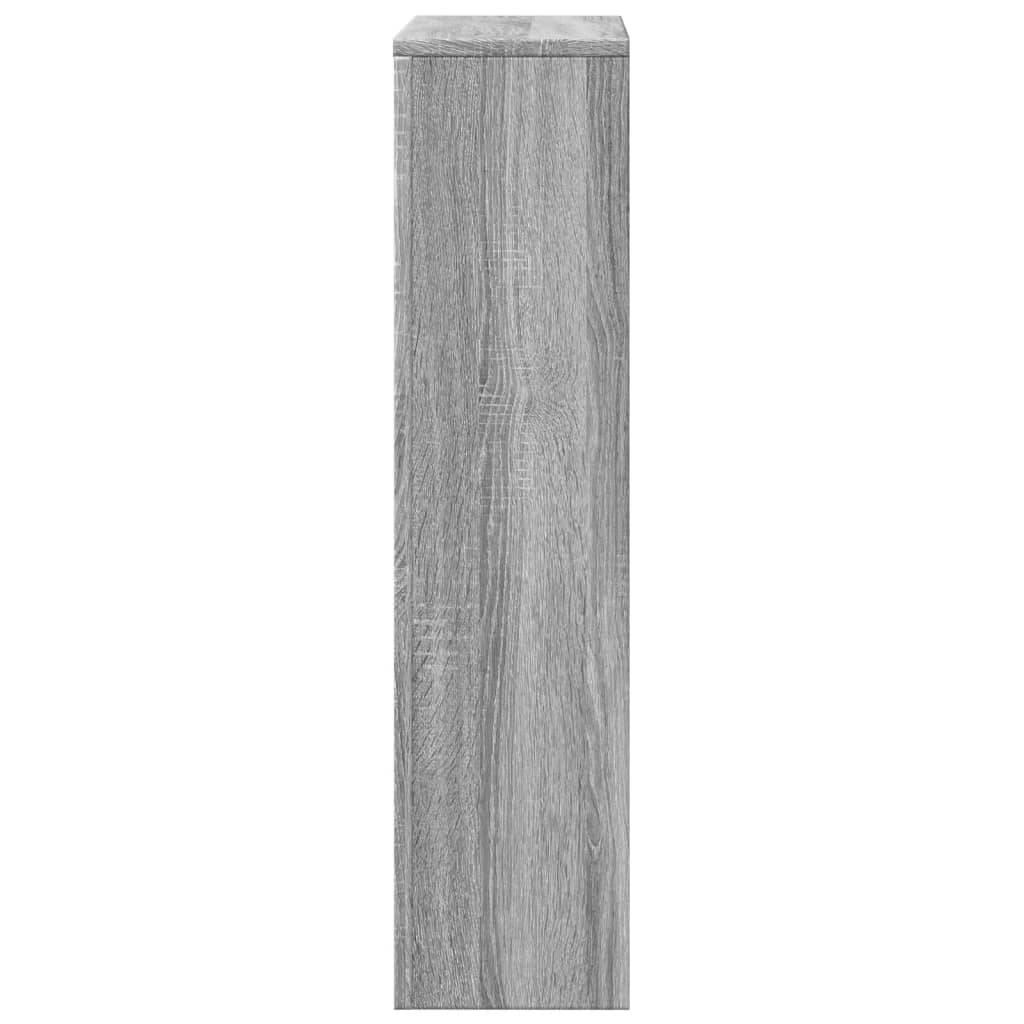 vidaXL Heizkörperverkleidung Grau Sonoma 104x20x82 cm Holzwerkstoff