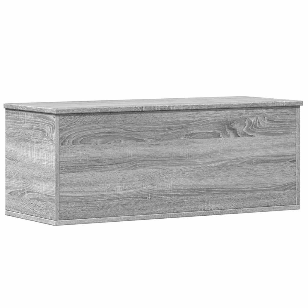 vidaXL Truhe Grau Sonoma 90x35x35 cm Holzwerkstoff