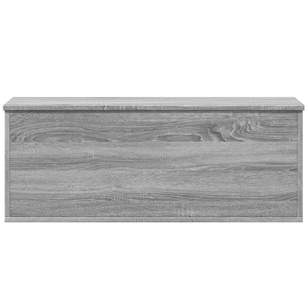 vidaXL Truhe Grau Sonoma 90x35x35 cm Holzwerkstoff
