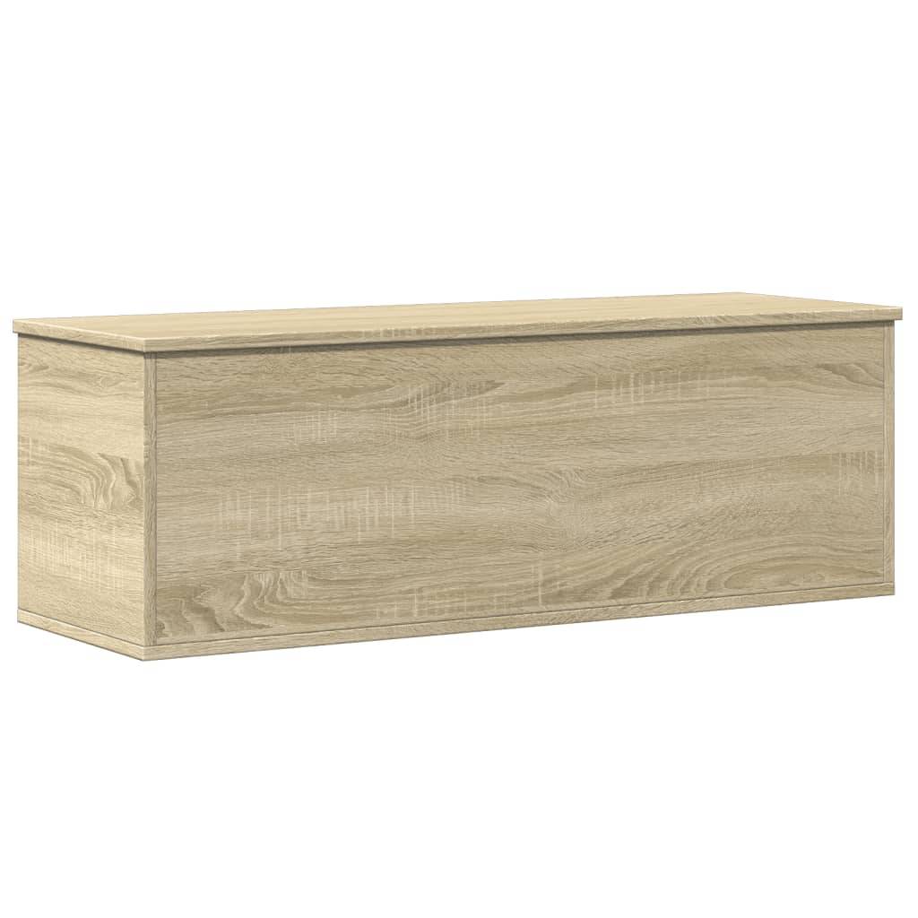 vidaXL Truhe Sonoma-Eiche 102x35x35 cm Holzwerkstoff