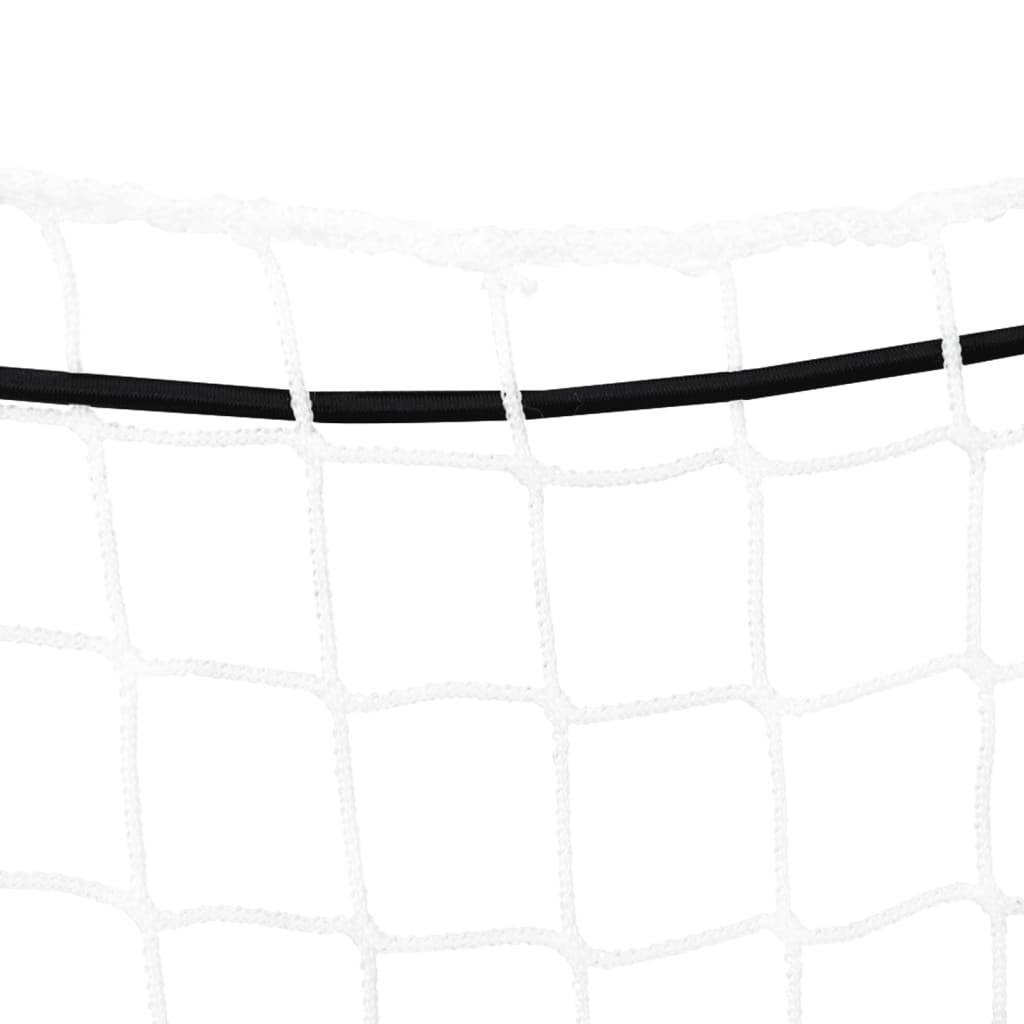 vidaXL Anhängernetz mit Gummiseil Weiß 7x3,5 m PP