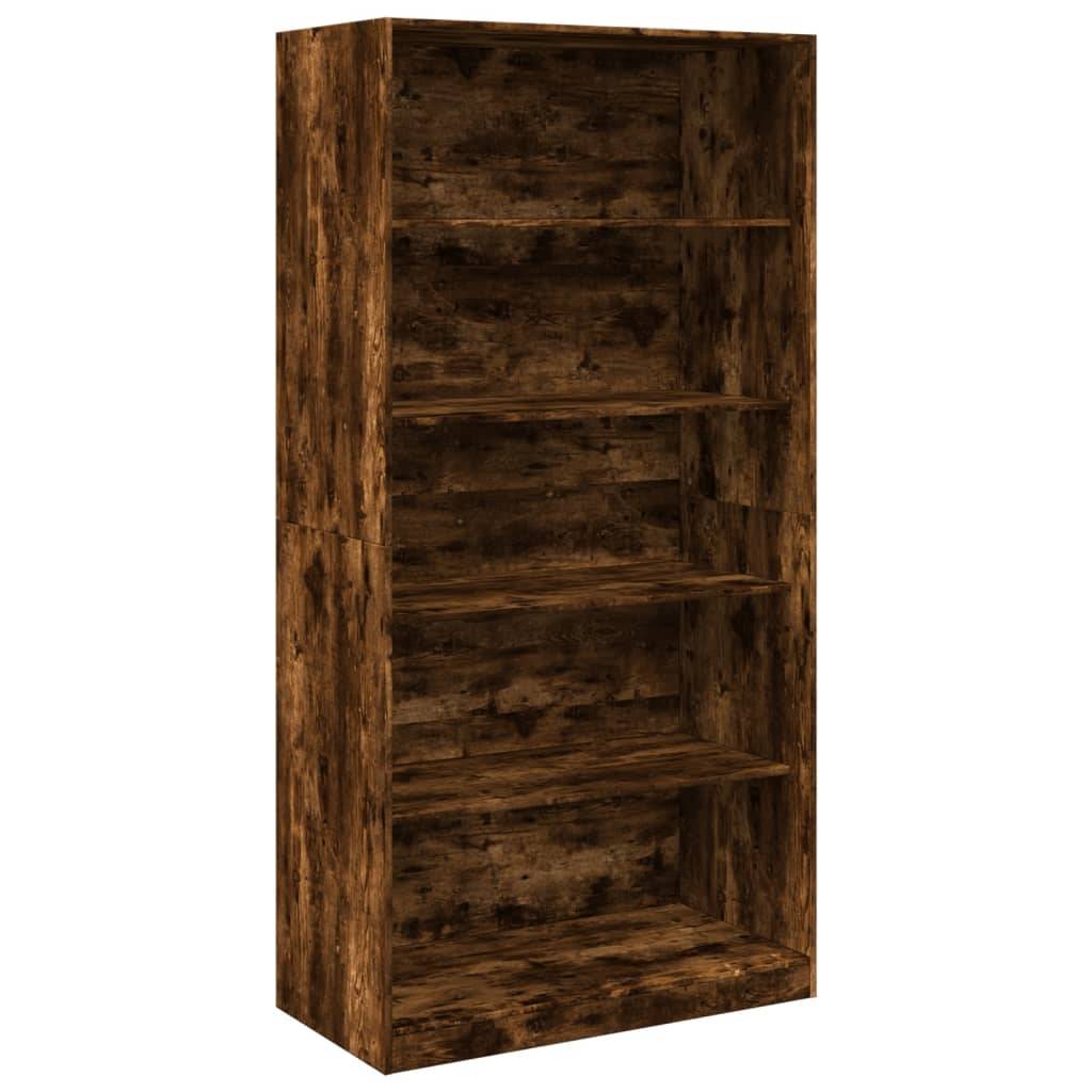 vidaXL Kleiderschrank Räuchereiche 100x50x200 cm Holzwerkstoff
