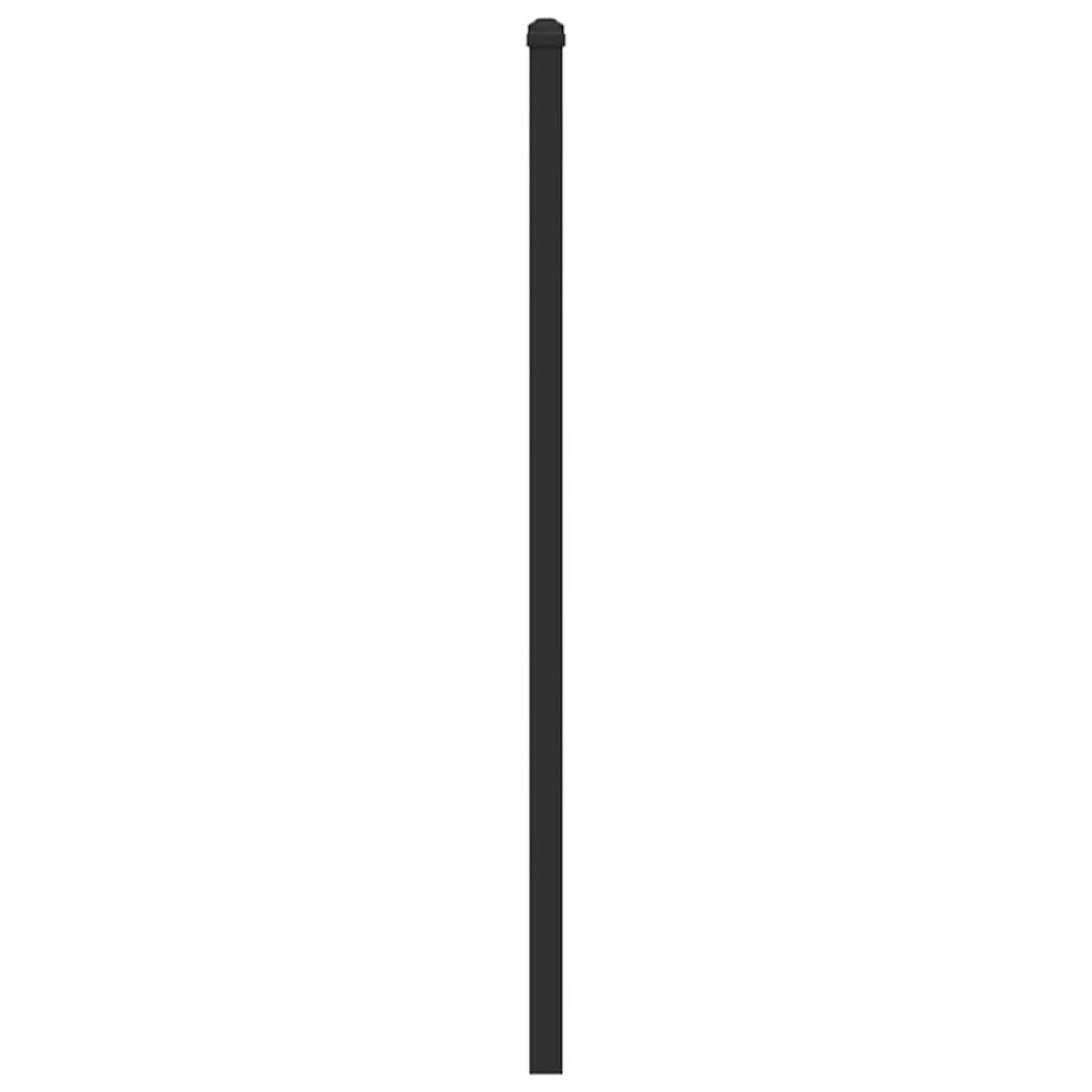 vidaXL Kopfteil Braun Eichen-Optik 190 cm Holzwerkstoff und Stahl