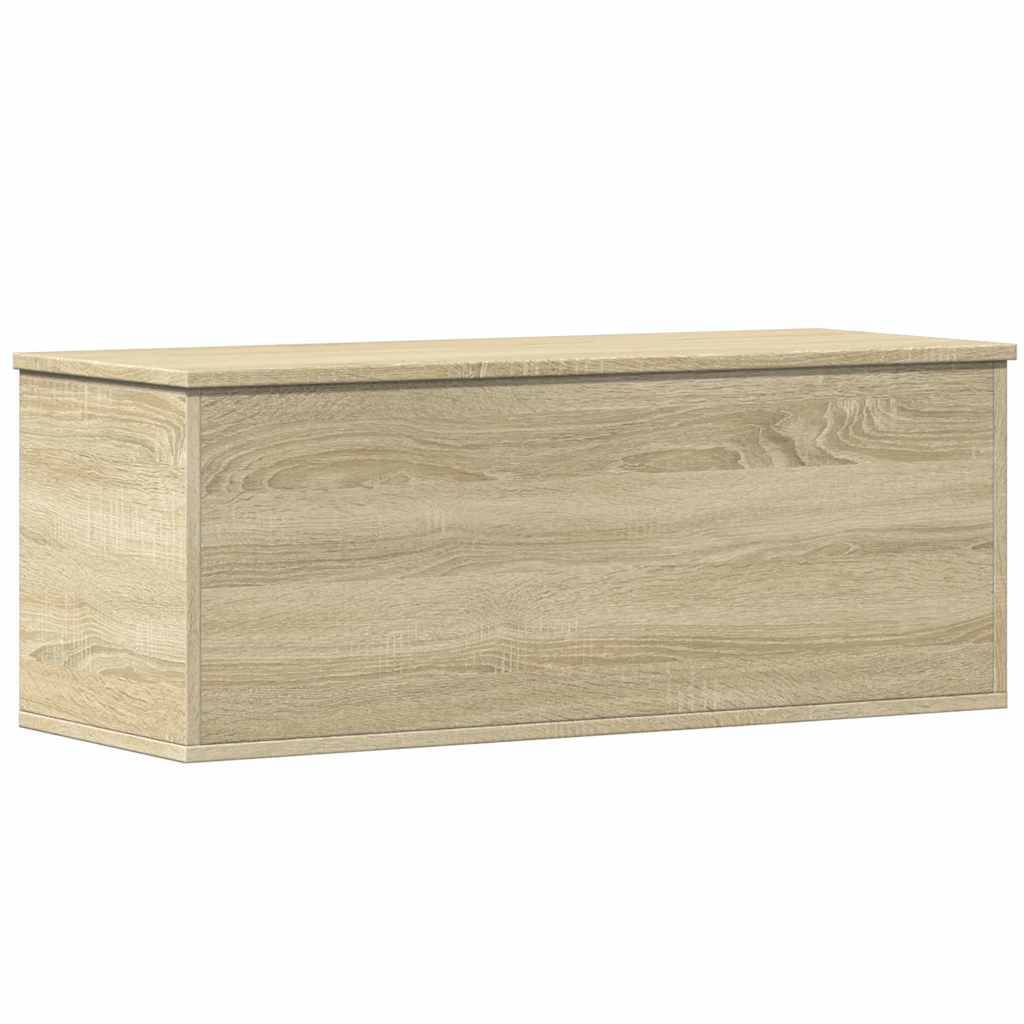 vidaXL Truhe Sonoma-Eiche 90x35x35 cm Holzwerkstoff